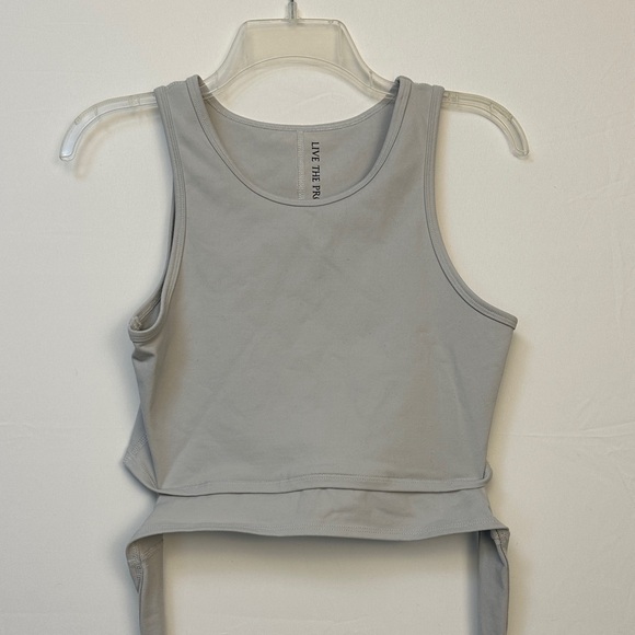 Live The Process Light Gray Tank Top - Picture 1 of 5